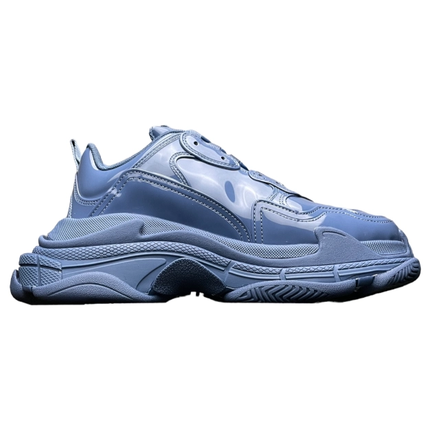 Balenciaga Triple S Sneaker Patent Blue、mysite、Cacoeks
