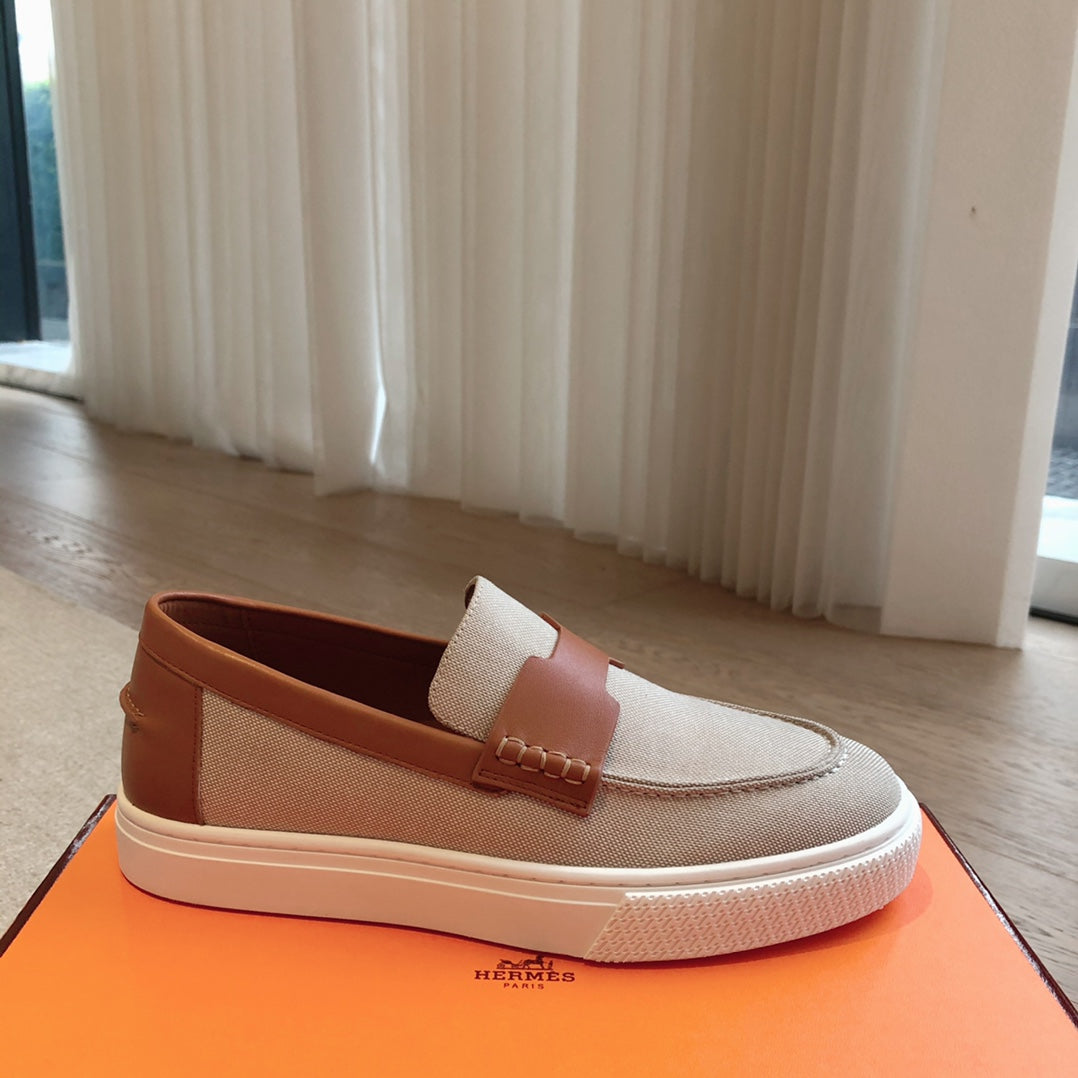 JOB LOAFER LIGHT TORTILLA MIX CARAMEL CALFSKIN、mysite、Cacoeks