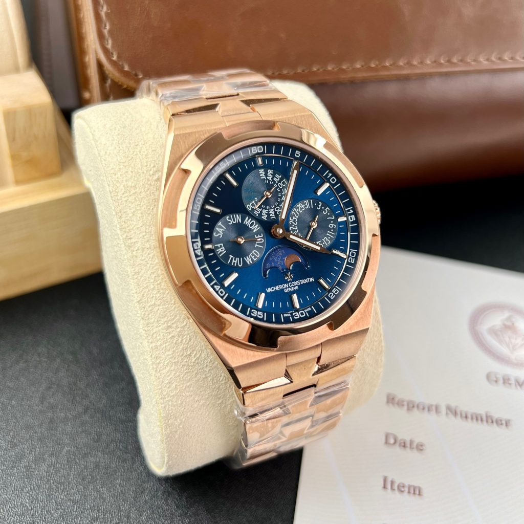 Vacheron Constantin Replica Watch Overseas 5500V Blue Dial (1)