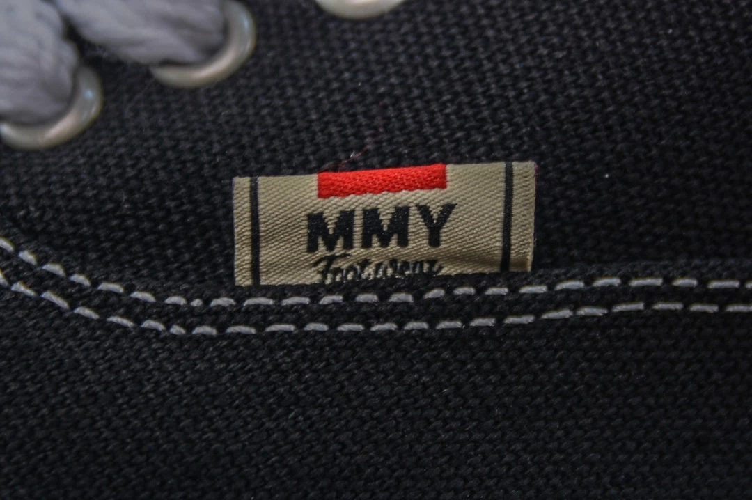 Maison Mihara Yasuhiro Baker OG Sole Canvas Low-Top Sneaker in Black White、mysite、Cacoeks