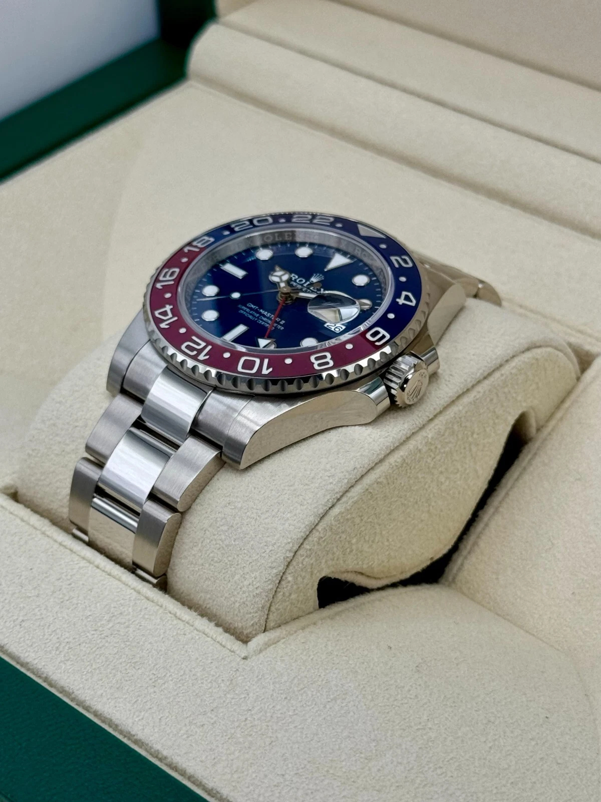 Rolex GMTMasterl Pepsi Blue Dial Super Clone Swiss Replica Watch Ref 126719BLRO丨3285 Swiss Movement