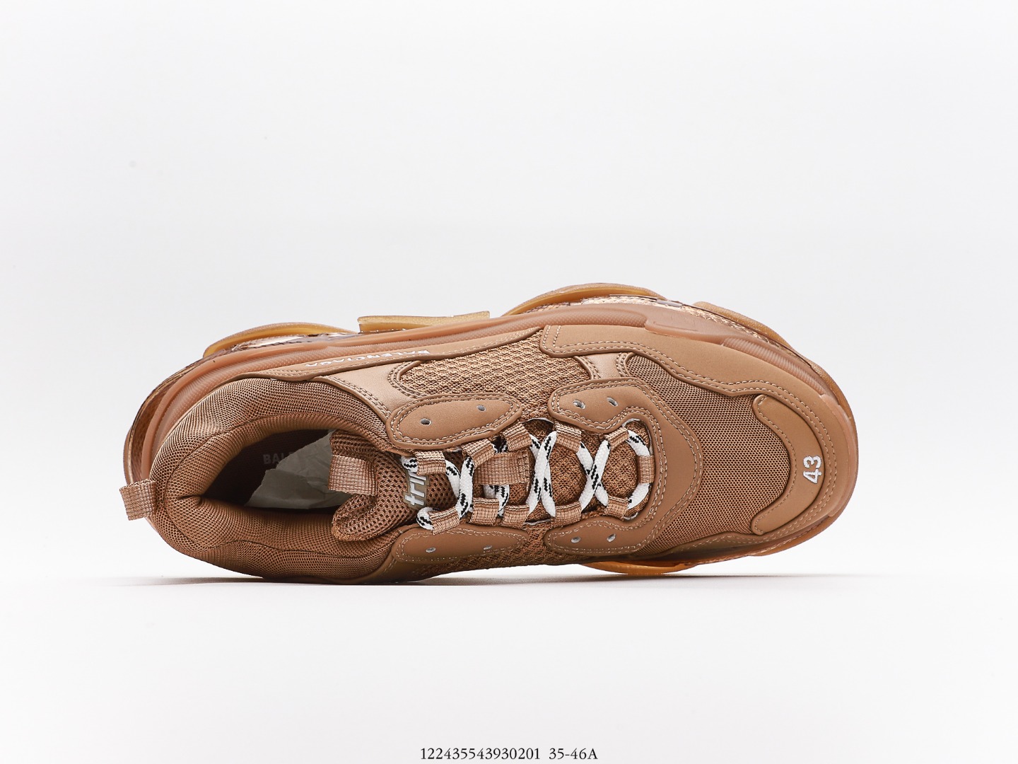 Balenciaga Triple S Sneaker Brown、mysite、Cacoeks