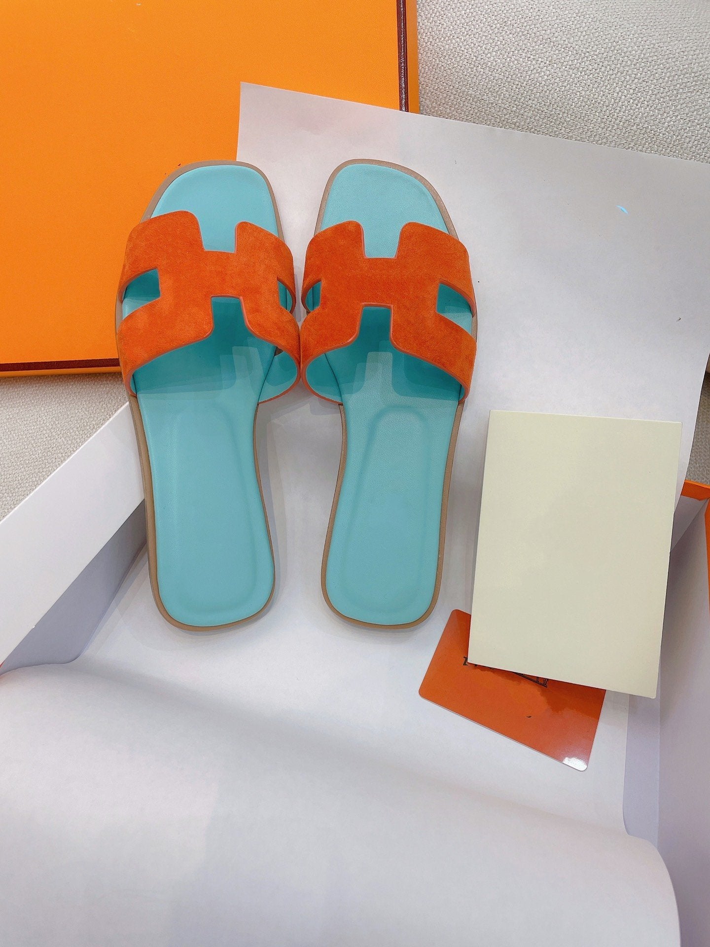 0ran Sandal Tifany/Orange Suede、mysite、Cacoeks