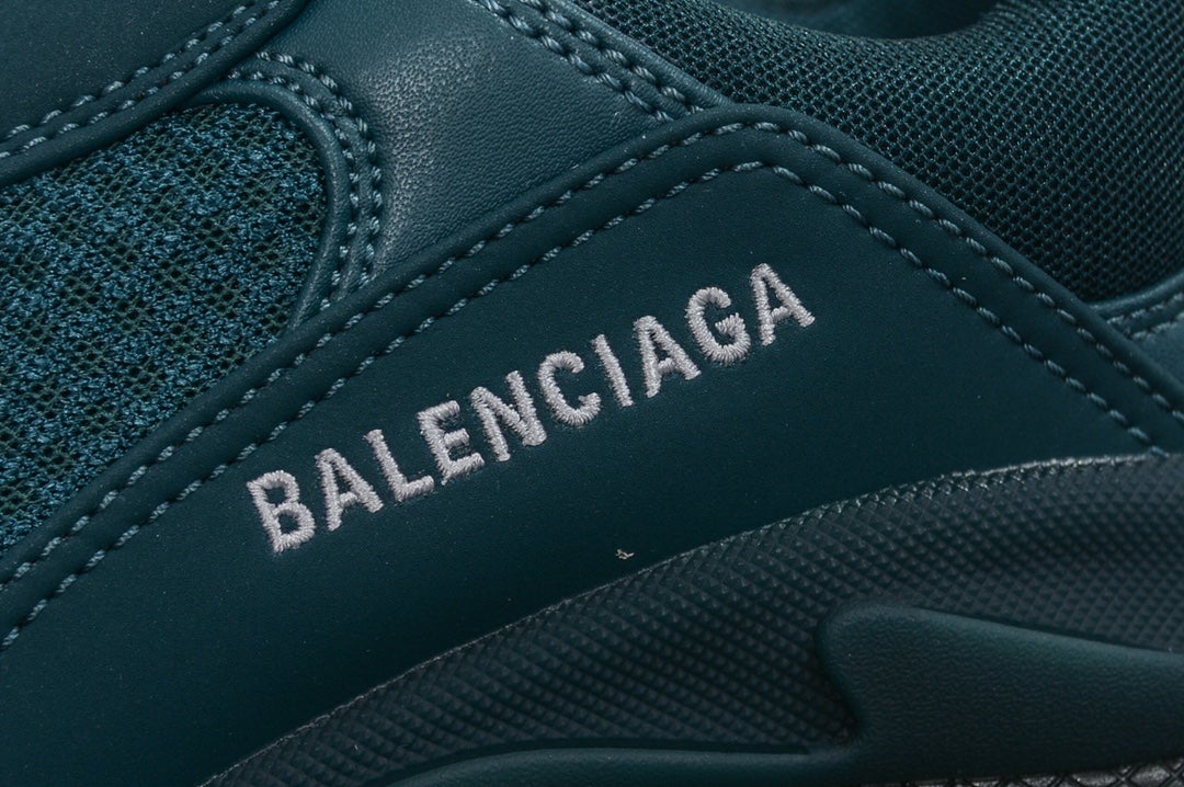 Balenciaga Triple S Sneaker Clear Sole Dark Green、mysite、Cacoeks