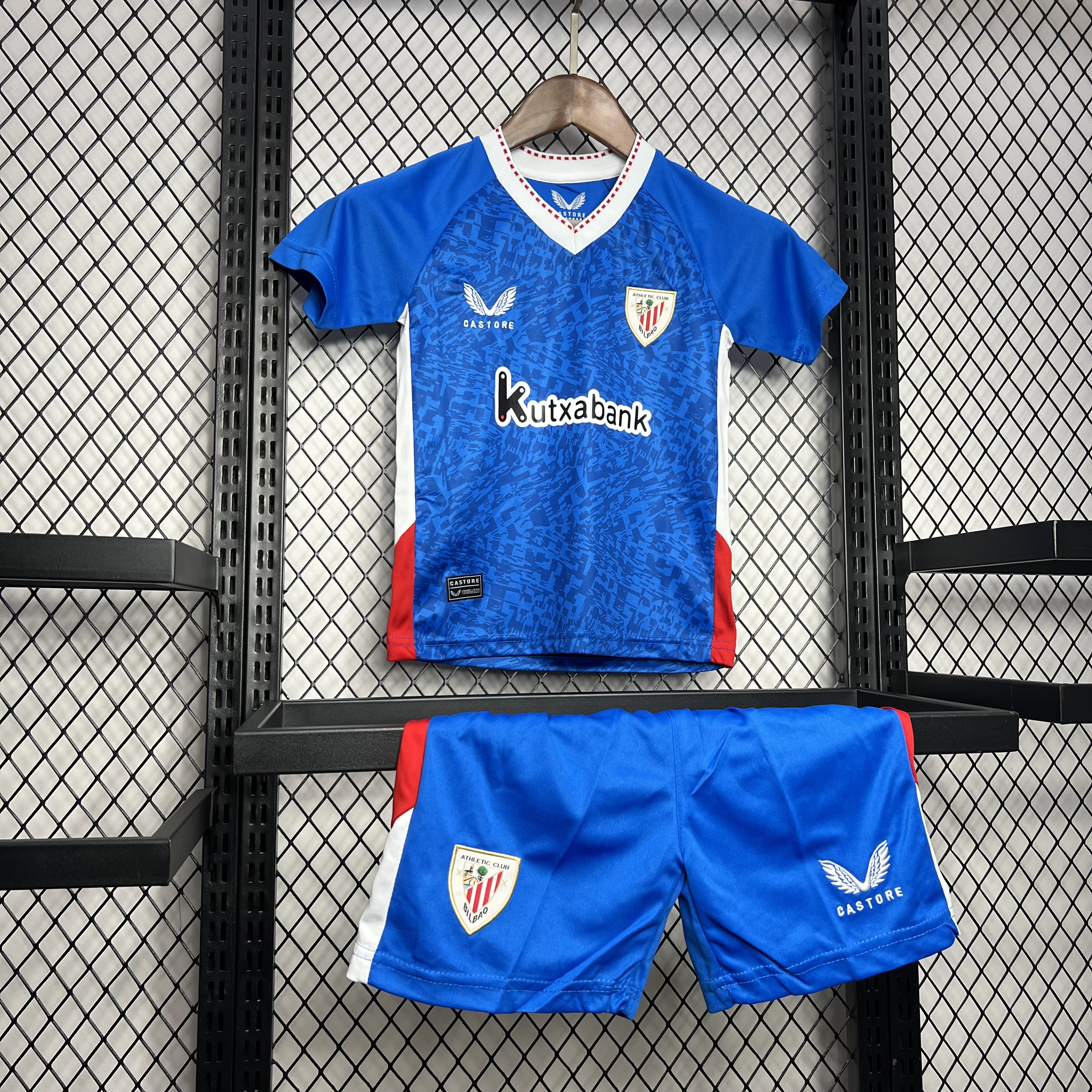 JerseysGala.com | Athletic Bilbao 24-25 Away Kids Kit -Customize Name, Number and Patch | Worldwide Shipping