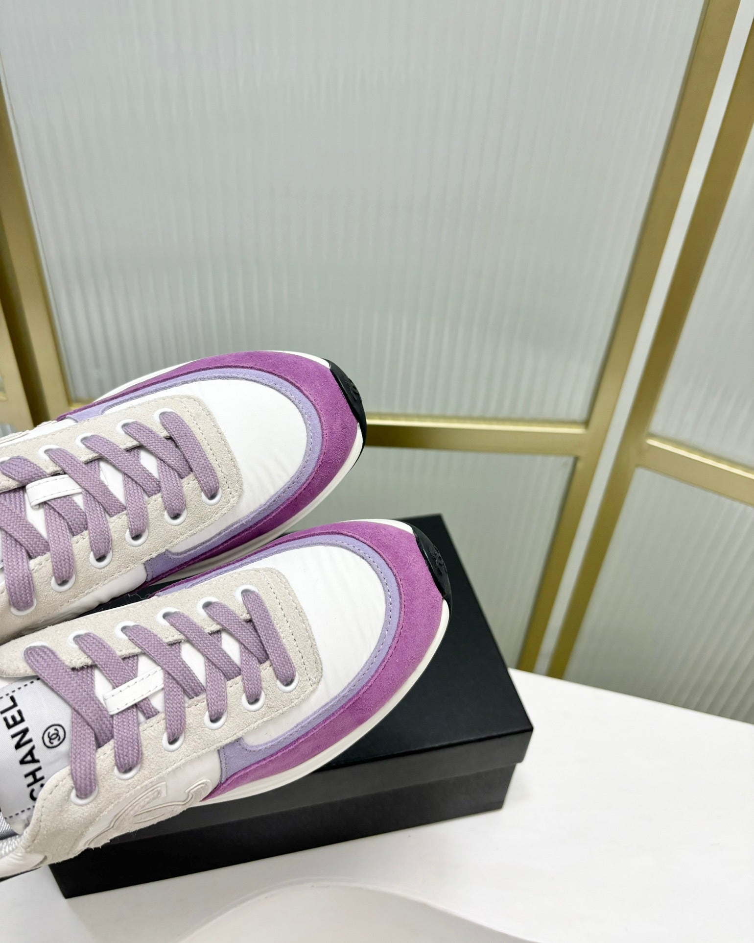 SNEAKER IN VIOLET MIX GREY SUEDE、mysite、Cacoeks