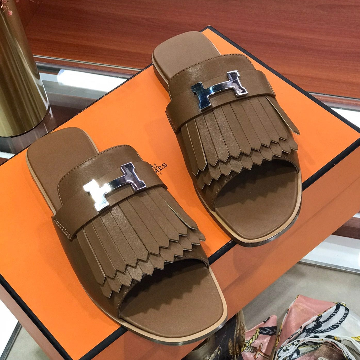 ROYAL SANDAL CHOCOLATE LAMBSKIN、mysite、Cacoeks