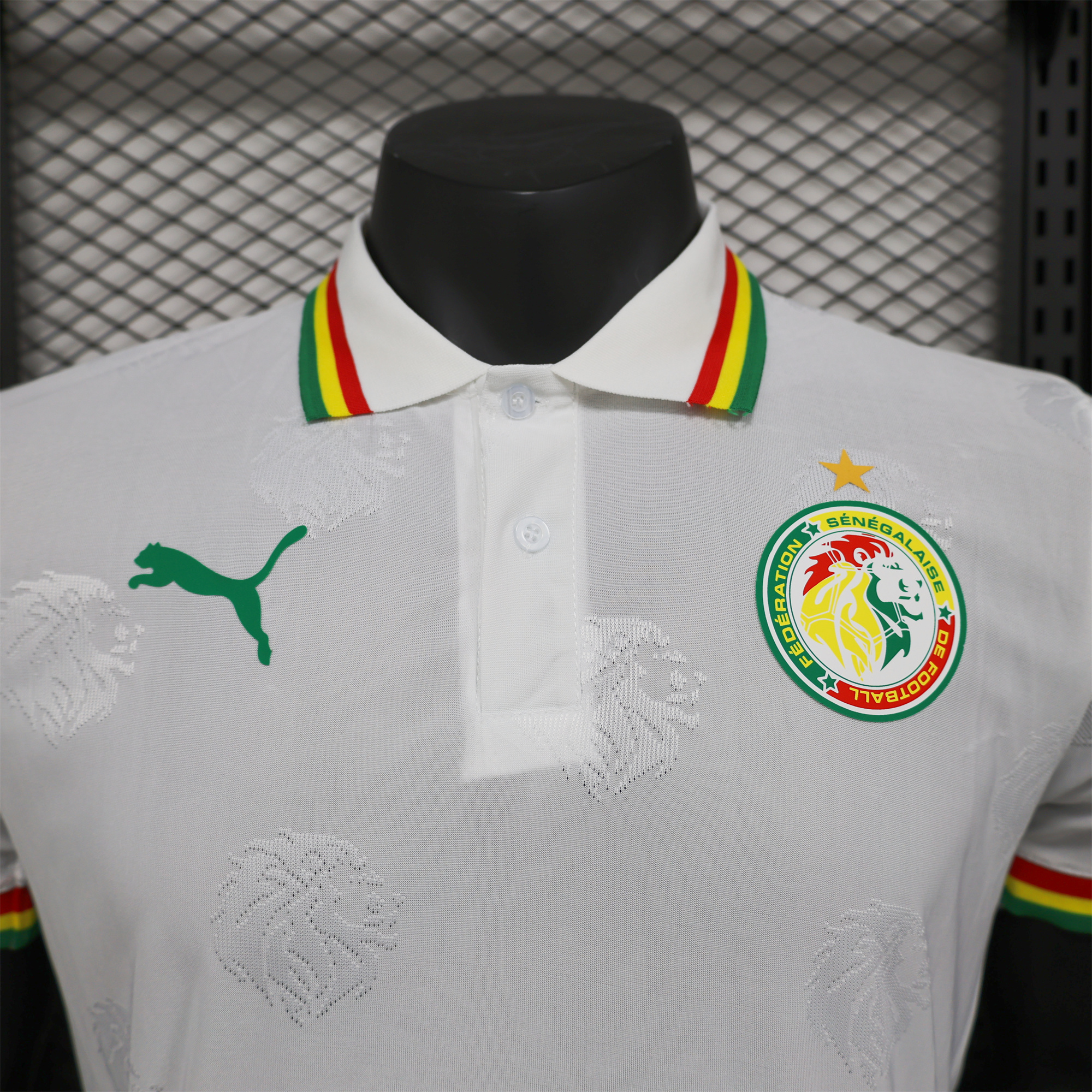 Higojerseys-Senegal 2024 White Special Edition Jersey - Player Version