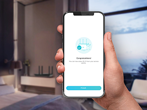 Easy Setup with Tether App