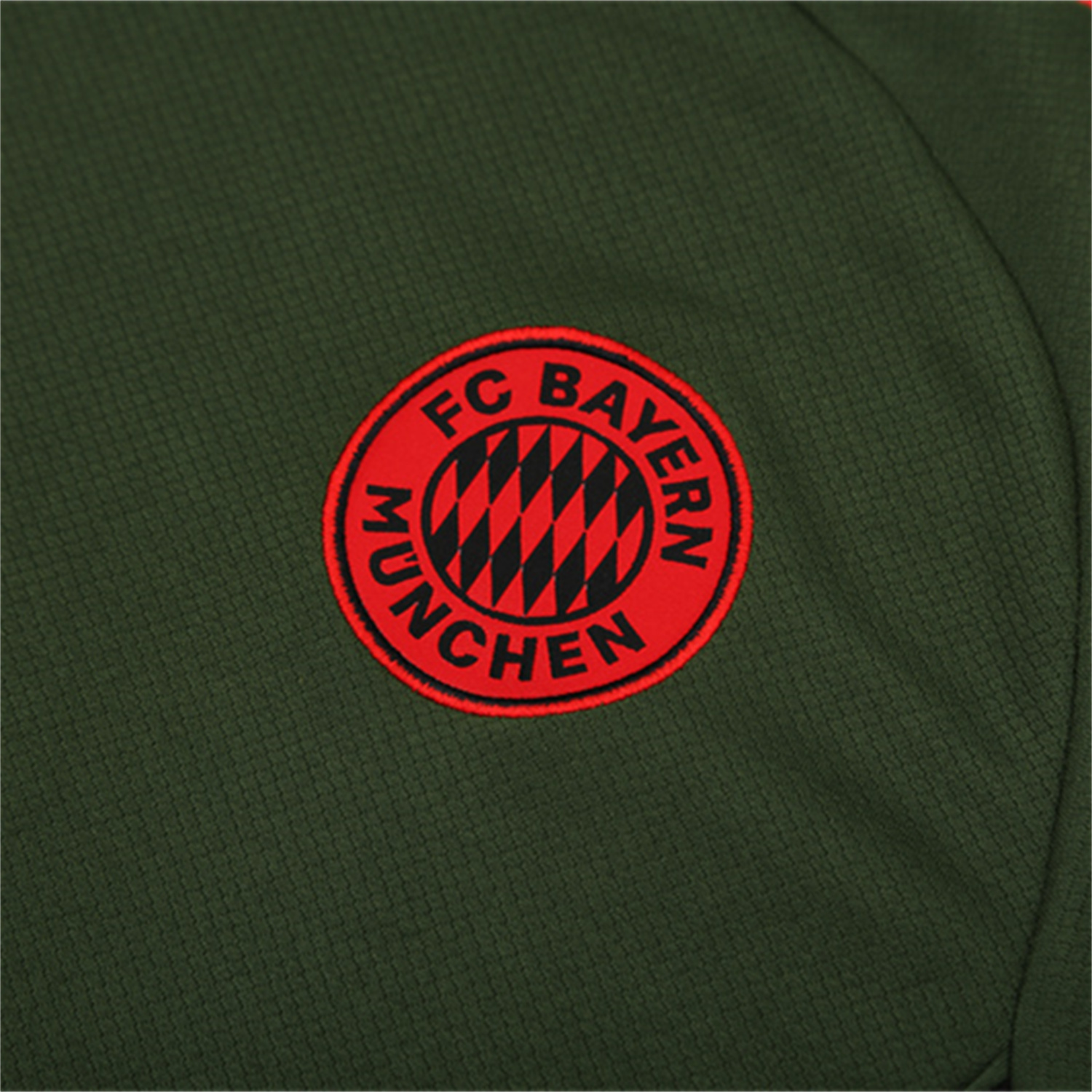 UltraTrikot-Bayern Munich 25-26 Short-Sleeve Training Set - Green Top & Black shorts