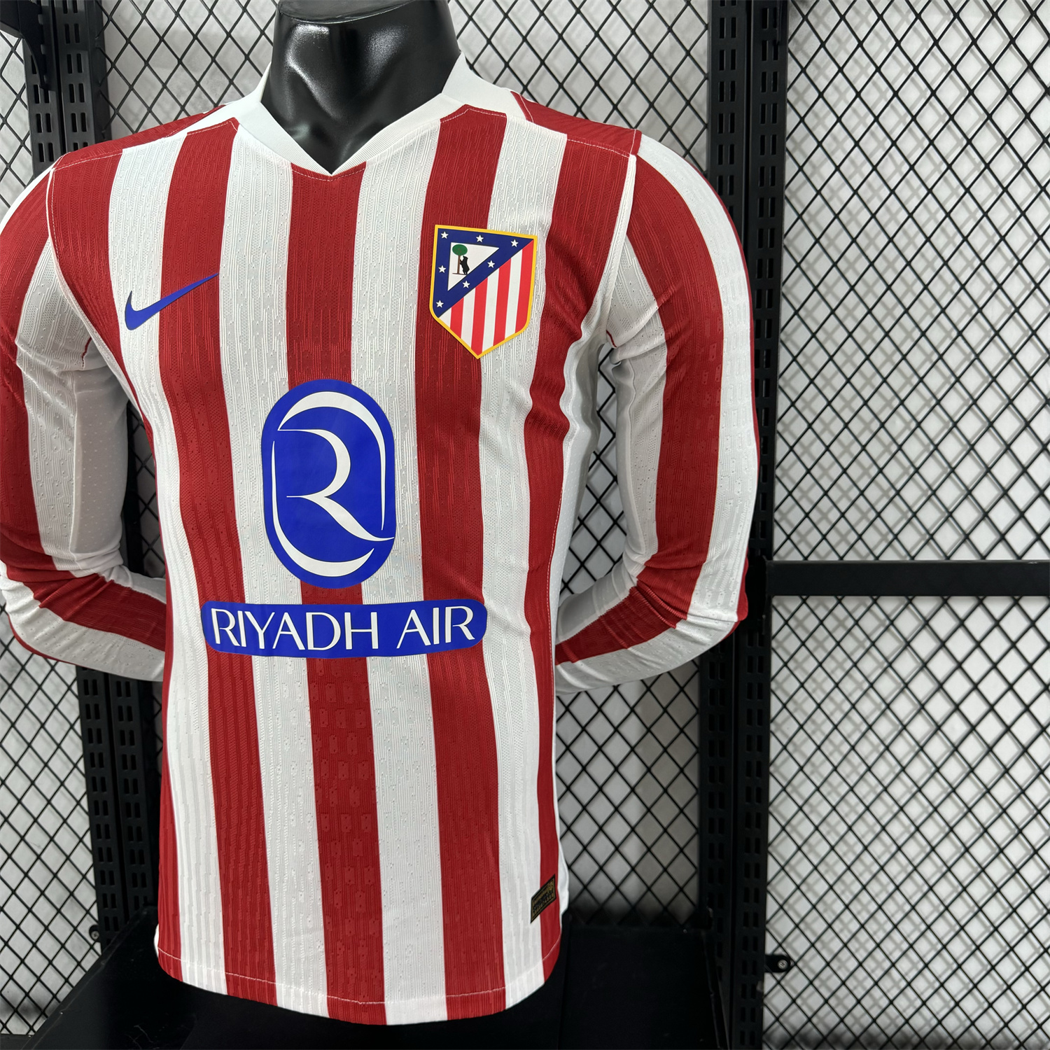 UltraTrikot-Atletico Madrid 25-26 Home Long Sleeves Jersey - Player Version