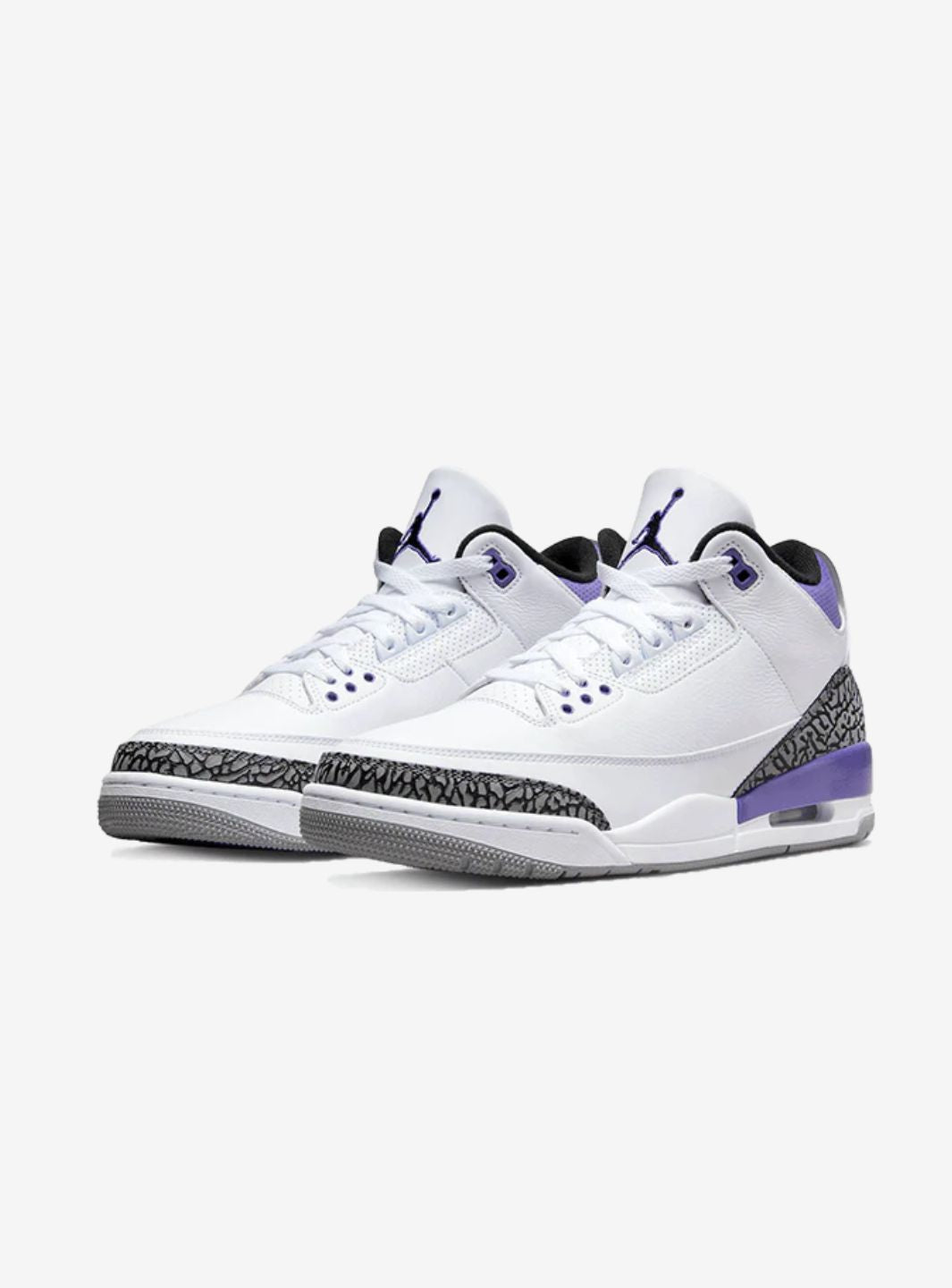 Air Jordan 3 Retro Dark Iris、JORDAN、Cacoeks