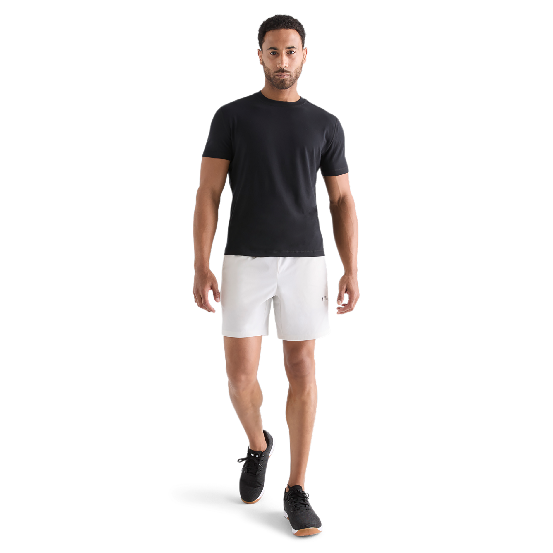 Men's Solid Stretch Short 7