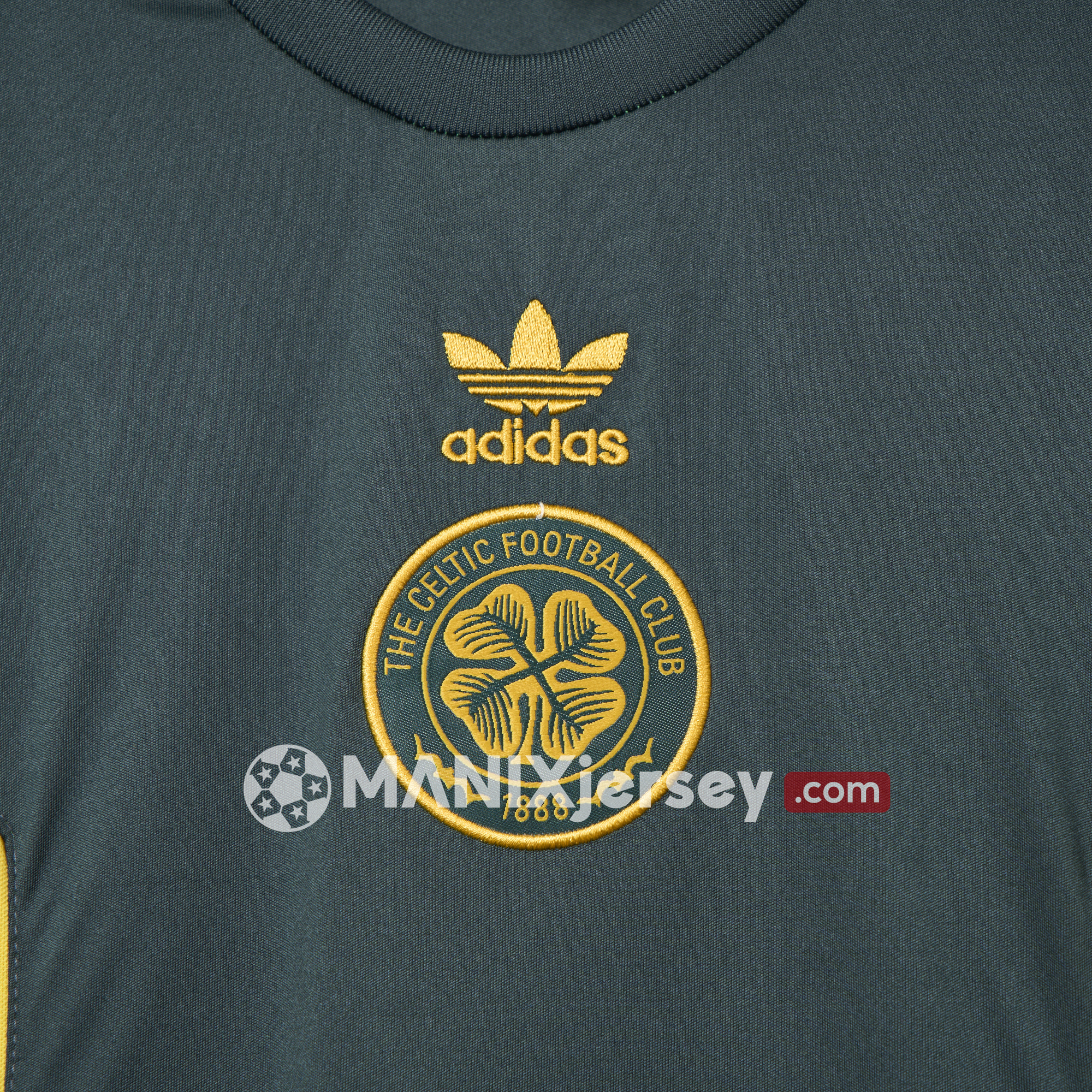 ManixJersey.com | Celtic 24-25 Throwback Originals T-Shirt - Green -Customize Name, Number and Patch | Worldwide Shipping