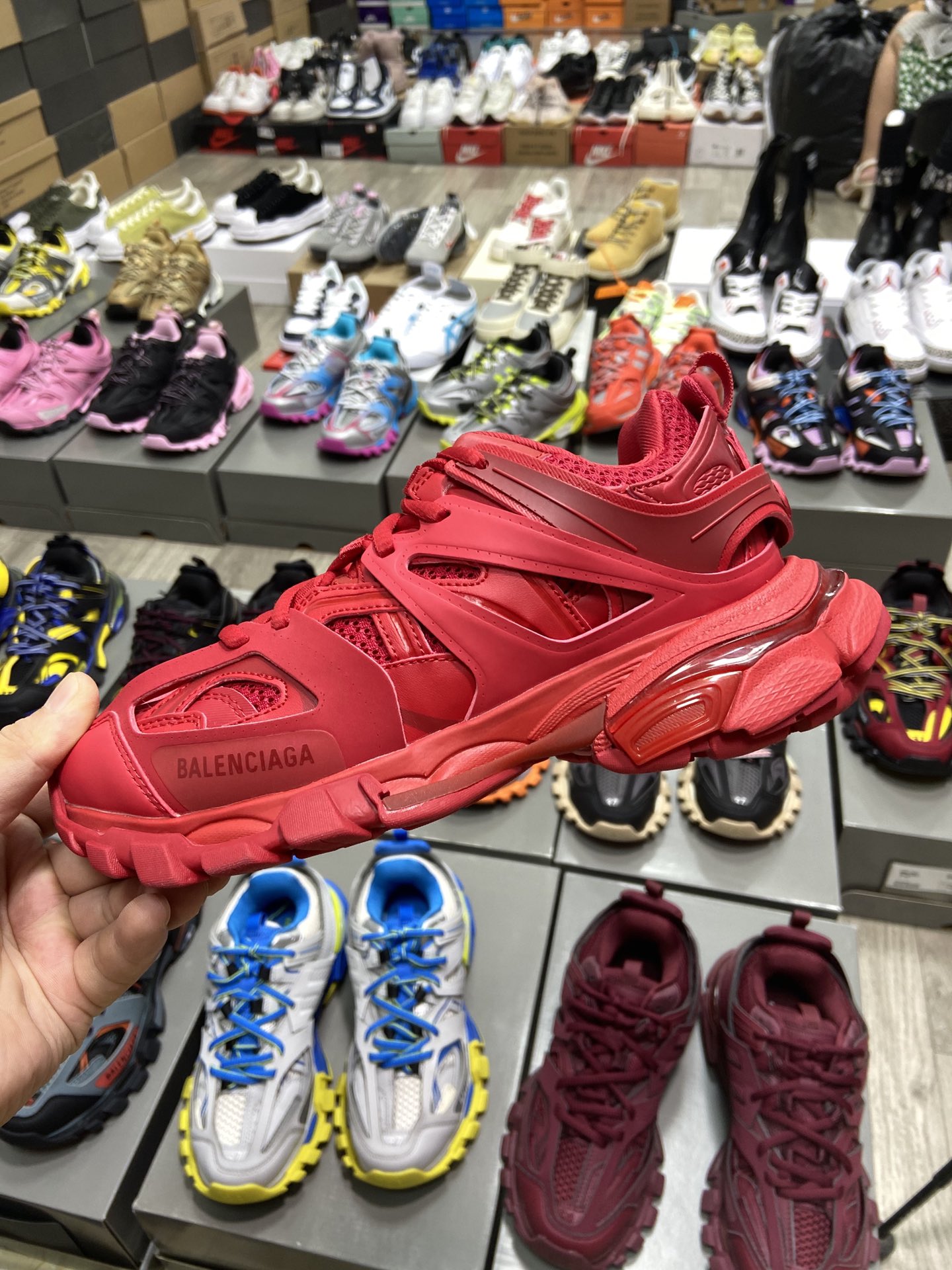 Balenciaga Track Trainer Red、mysite、Cacoeks