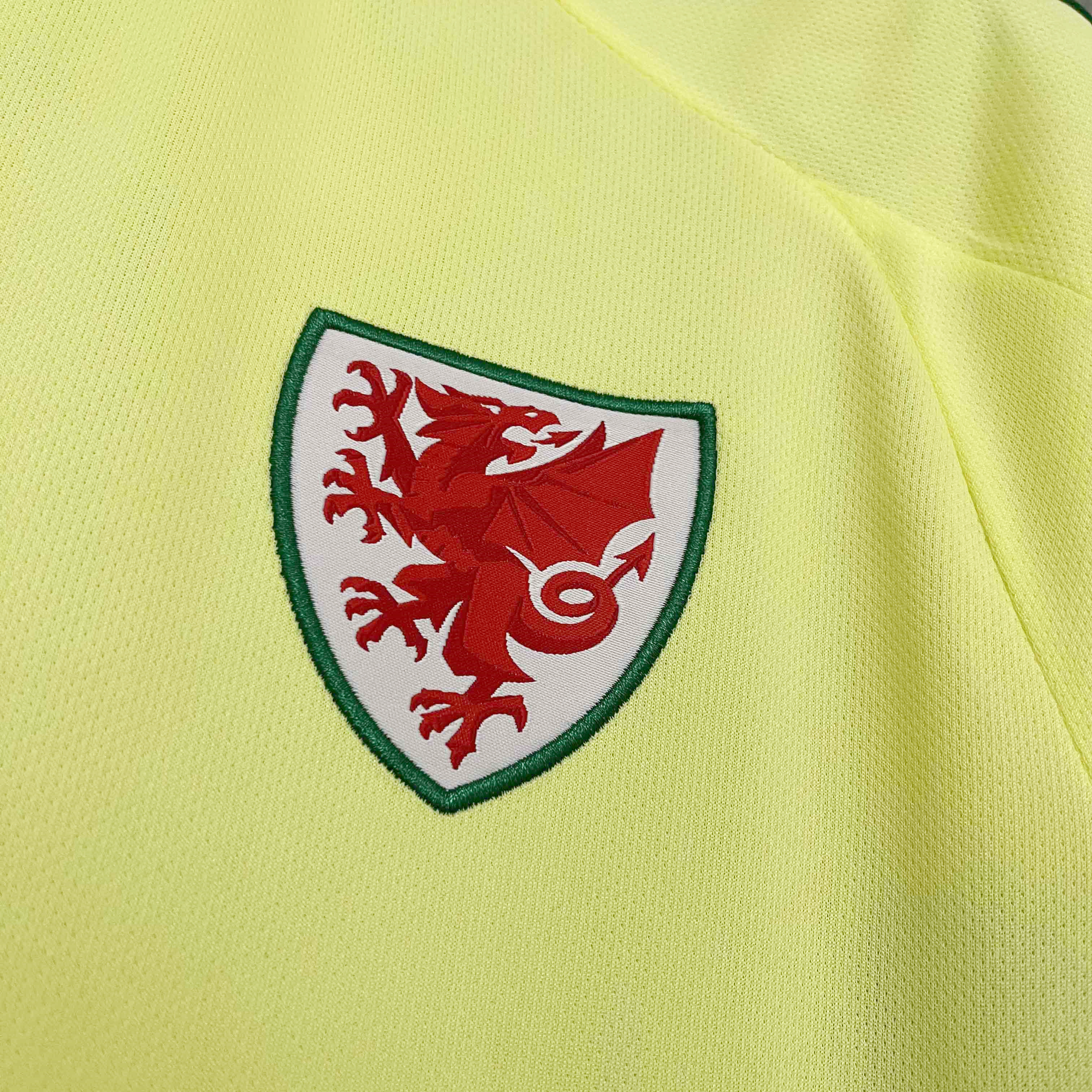 ManixJersey.com | Wales 2024 Away Stadium Jersey - Fans Version -Customize Name, Number and Patch | Worldwide Shipping