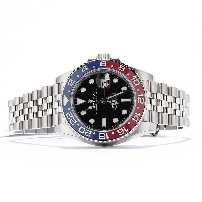 Superclone Rolex GMT-Master II 40mm Black Dial 126710BKSJ-fasswatch