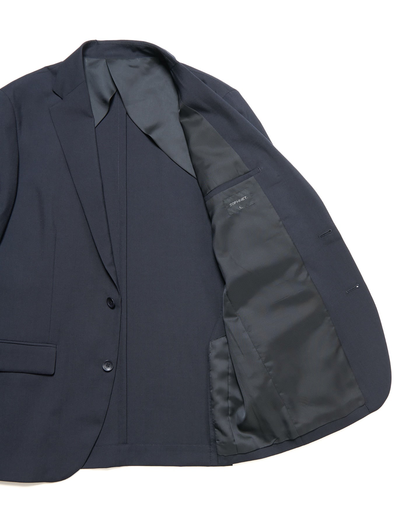 SOPHNET. 25S/S SUMMER MERINO WOOL STANDARD 2BUTTON JACKET  SOPH-250014 