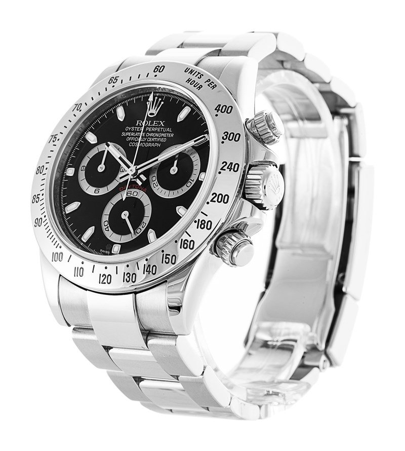 Replica Rolex Daytona 40mm Black Dial 116520-fasswatch