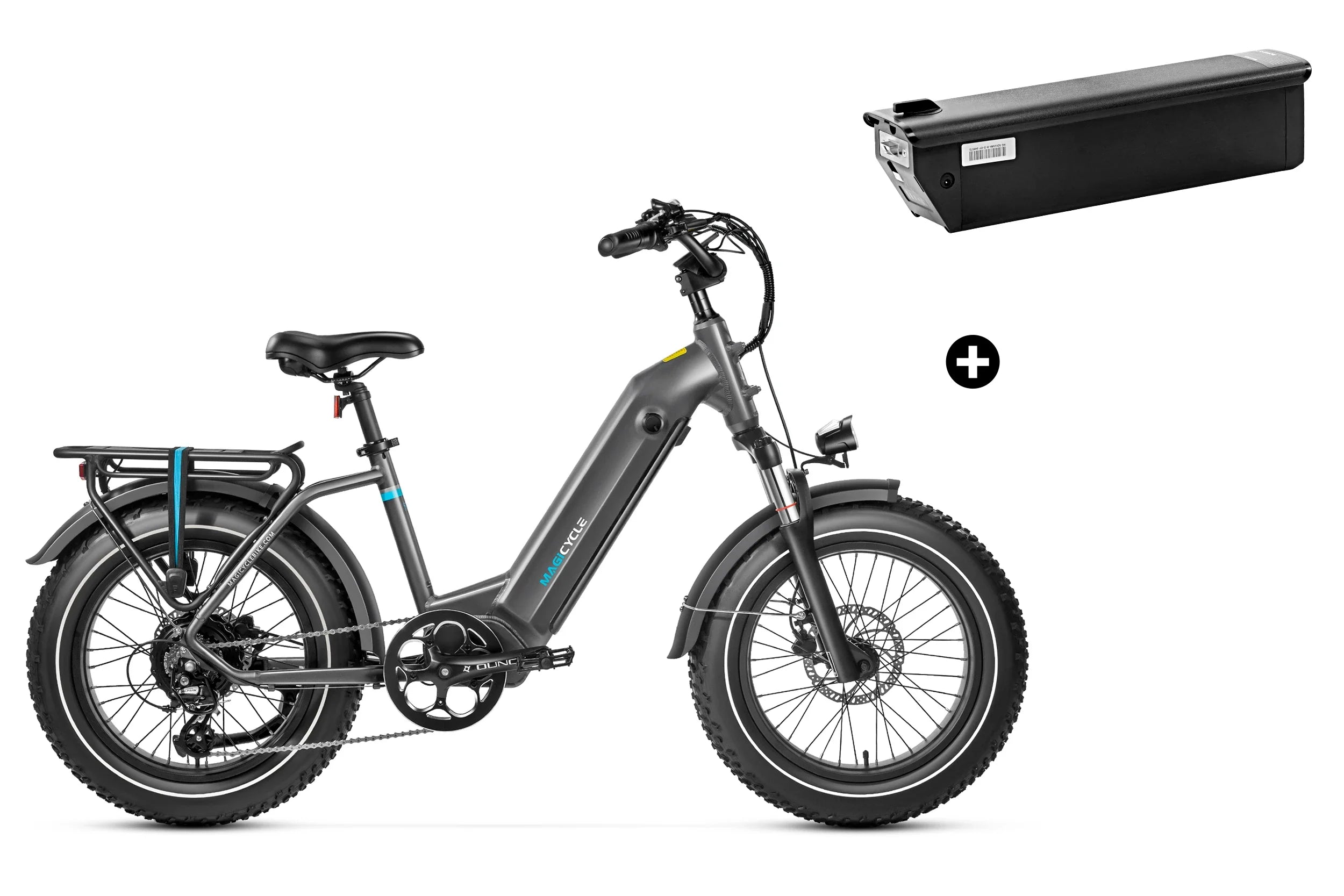 Magicycle Ocelot Pro Long Range Step-Thru Fat Tire Electric Bike、mySite、bearsvspackers