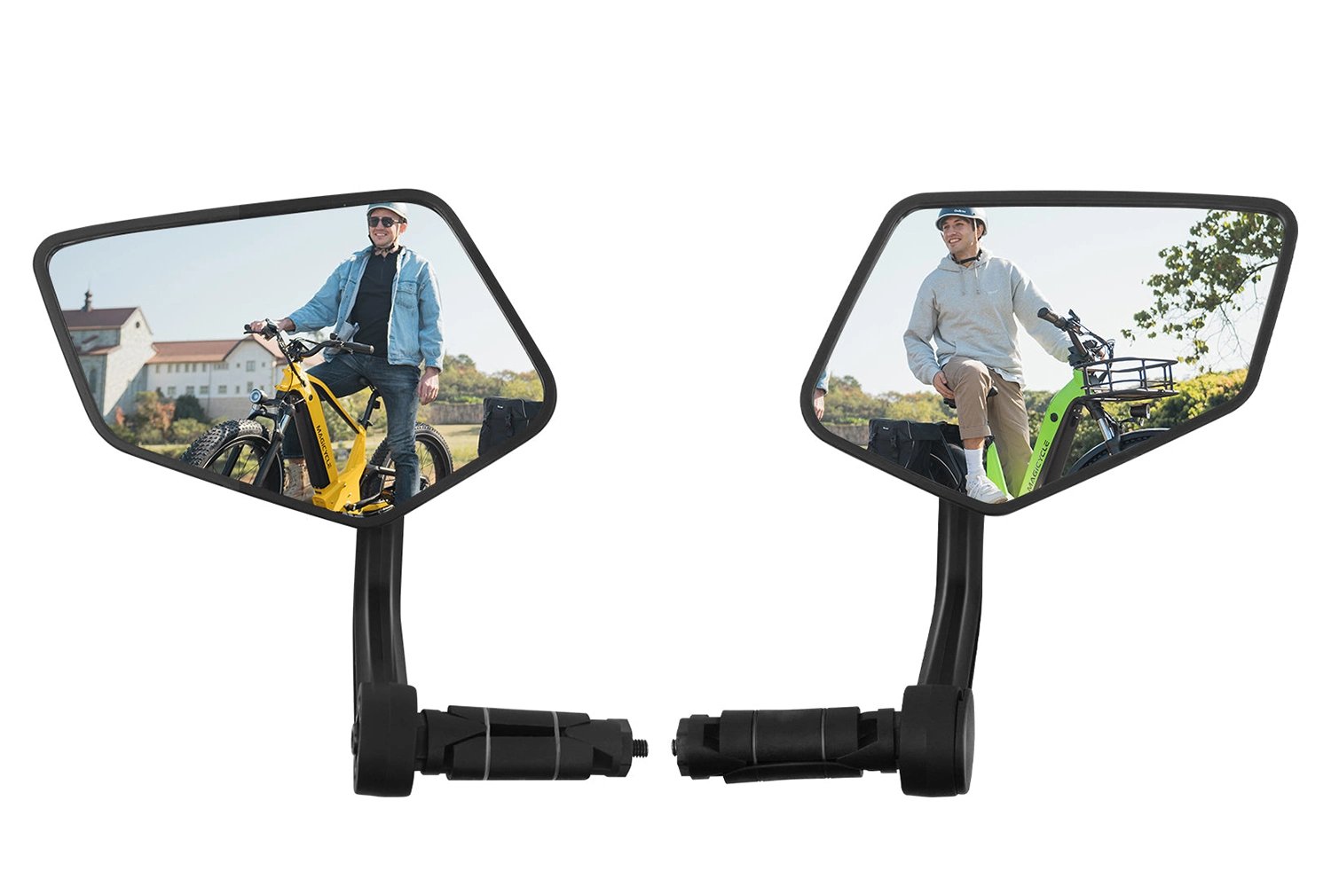 Magicycle Extra-Large Handlebar Ebike Mirror、mySite、bearsvspackers