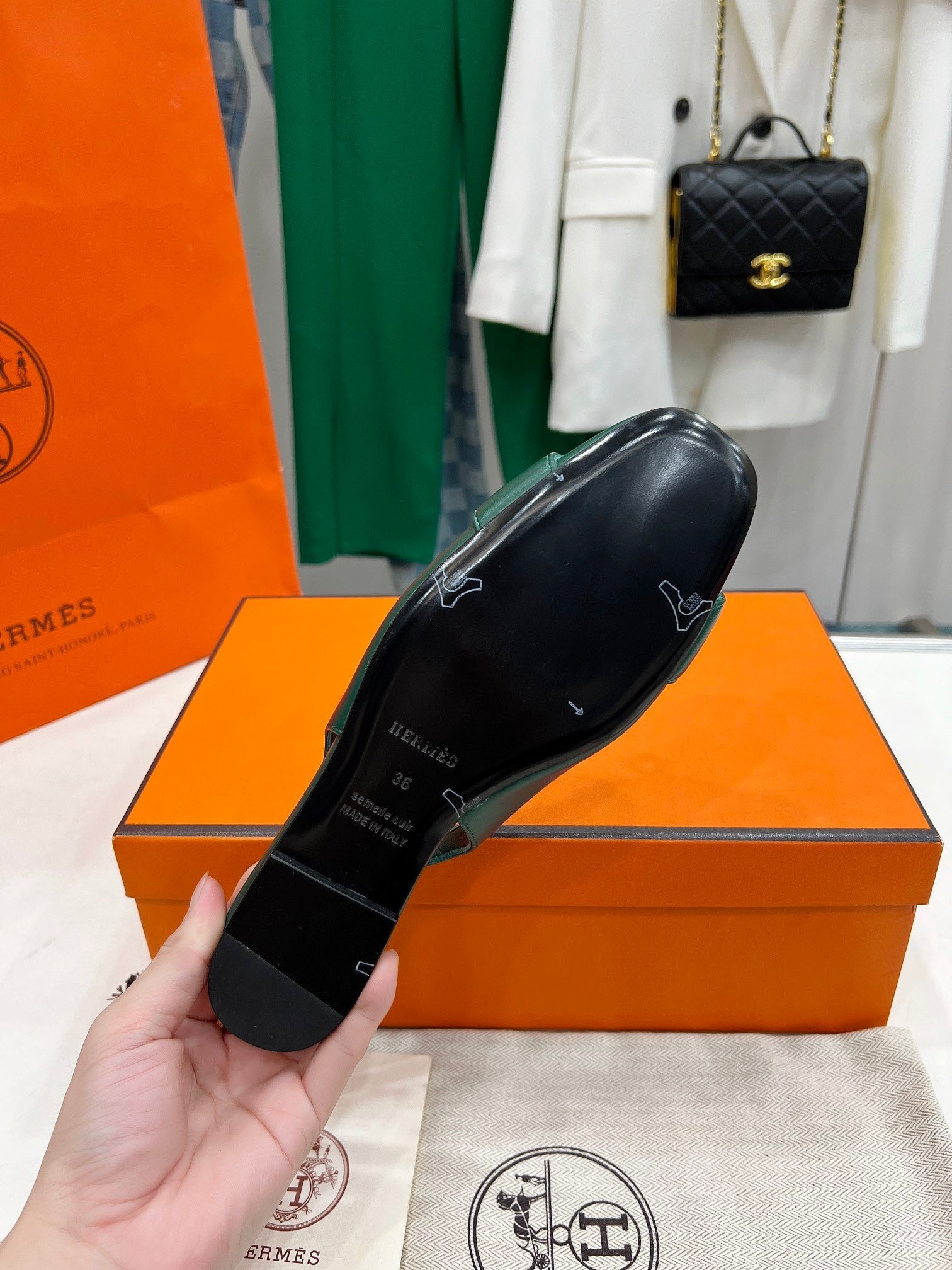 INNOCENTE SLINGBACK CASTLETON GREEN CALKSIN、mysite、Cacoeks