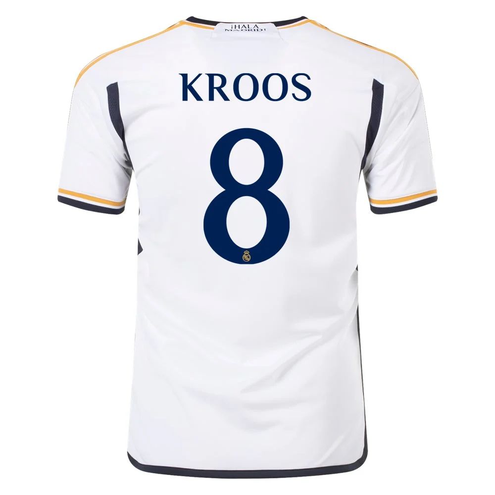 23/24 Real Madrid #8 Toni Kroos Home Jersey-mysite Custom Football Kit- Nextkits