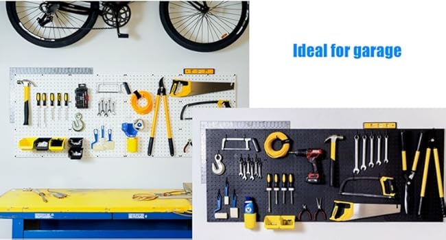 Garage Pegboare Peg Board wall organizer