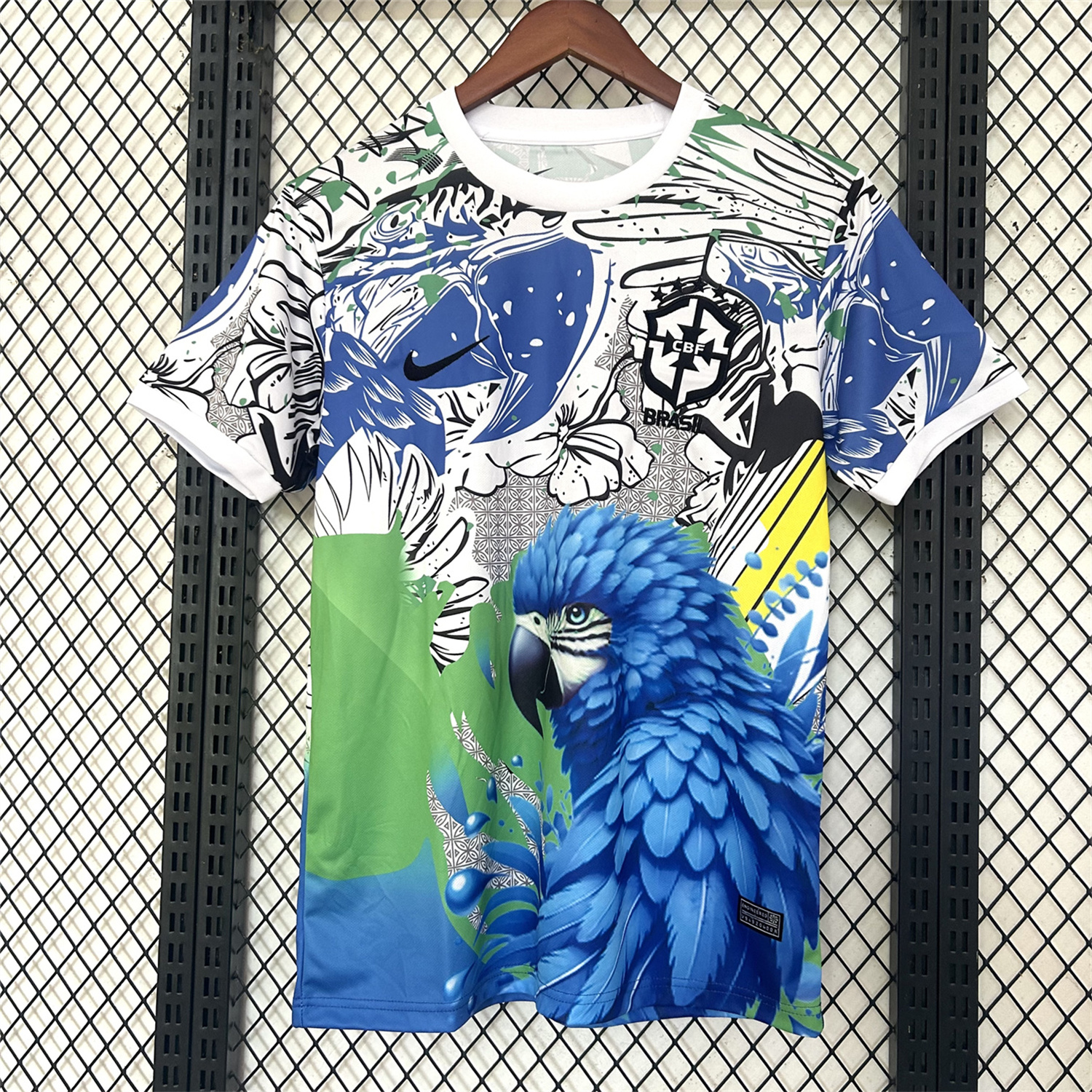 UltraTrikot-Brazil 2025 Blue Macaw Special Jersey - Fans Version