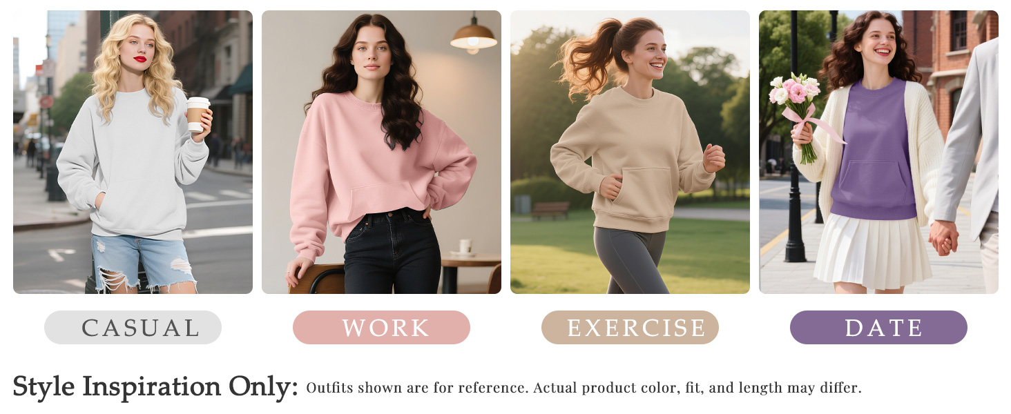 sweatshirts for women 2025