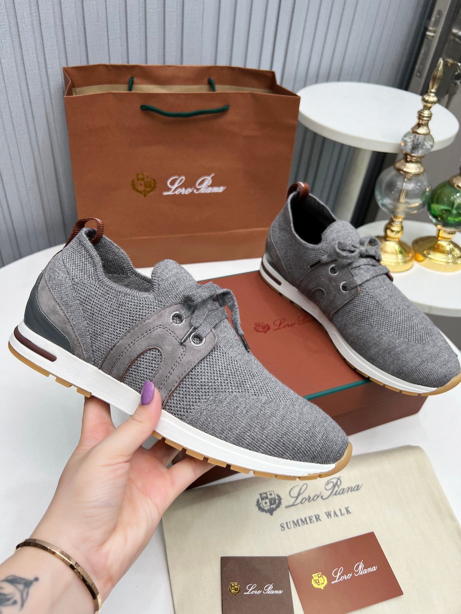 LP 360 FLEXY WALK SNEAKER GRAY FABRICS、mysite、Cacoeks