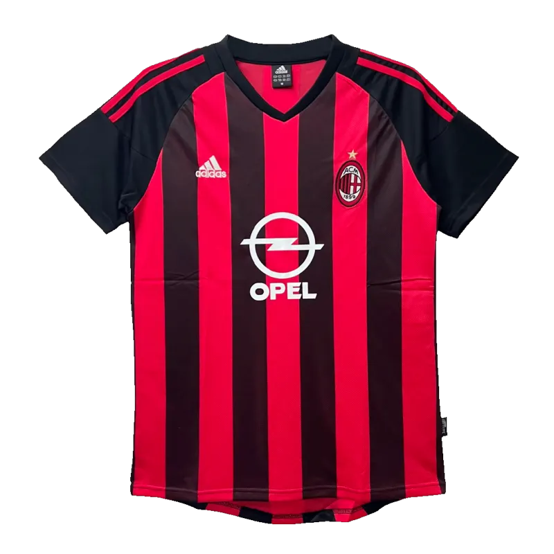 02-03 AC Milan Home soccer jersey- Retro version: Ajax 24-25 Home Stadium Jersey - Fans Version mysite: Adidas luxuryfootballshirts.com: https://www.luxuryfootballshirts.com/