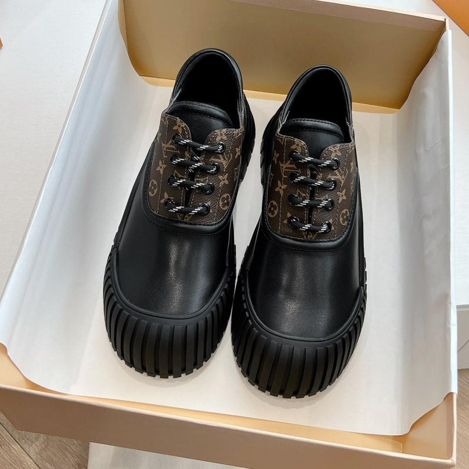 LV ARCHLIGHT SKATE SNEAKER IN BLACK MIX CHOCOLATE BROWN MONOGRAM CALFSKIN、mysite、Cacoeks