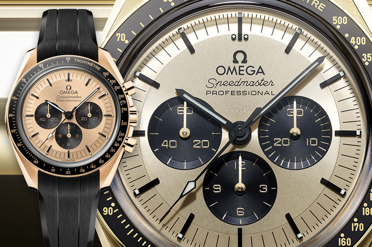 來自月球的光!歐米茄超霸Moonshine金登月錶- 城邦國際名表