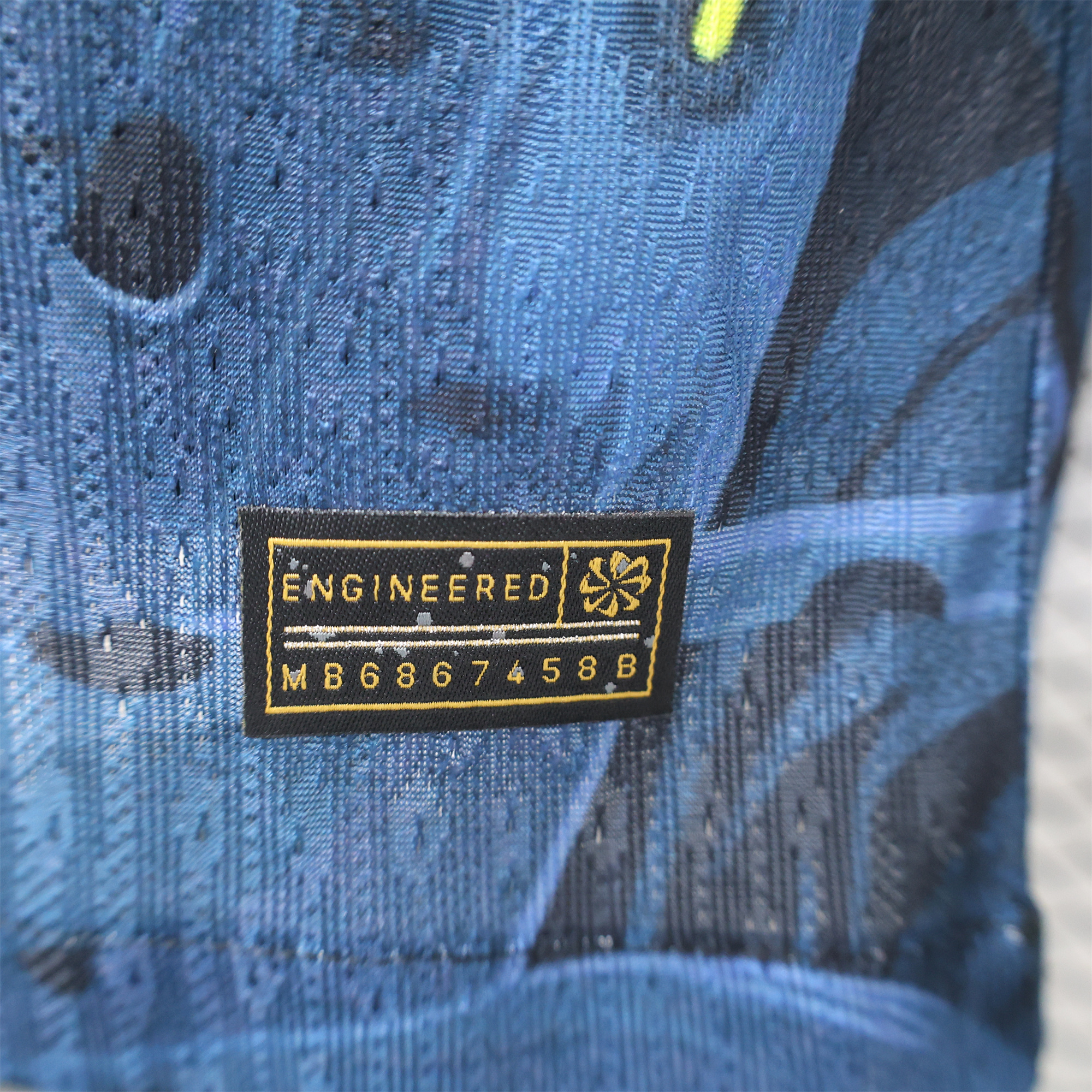 Higojerseys-Brazil 2024 Black Blue Tiger Jersey - Player Version