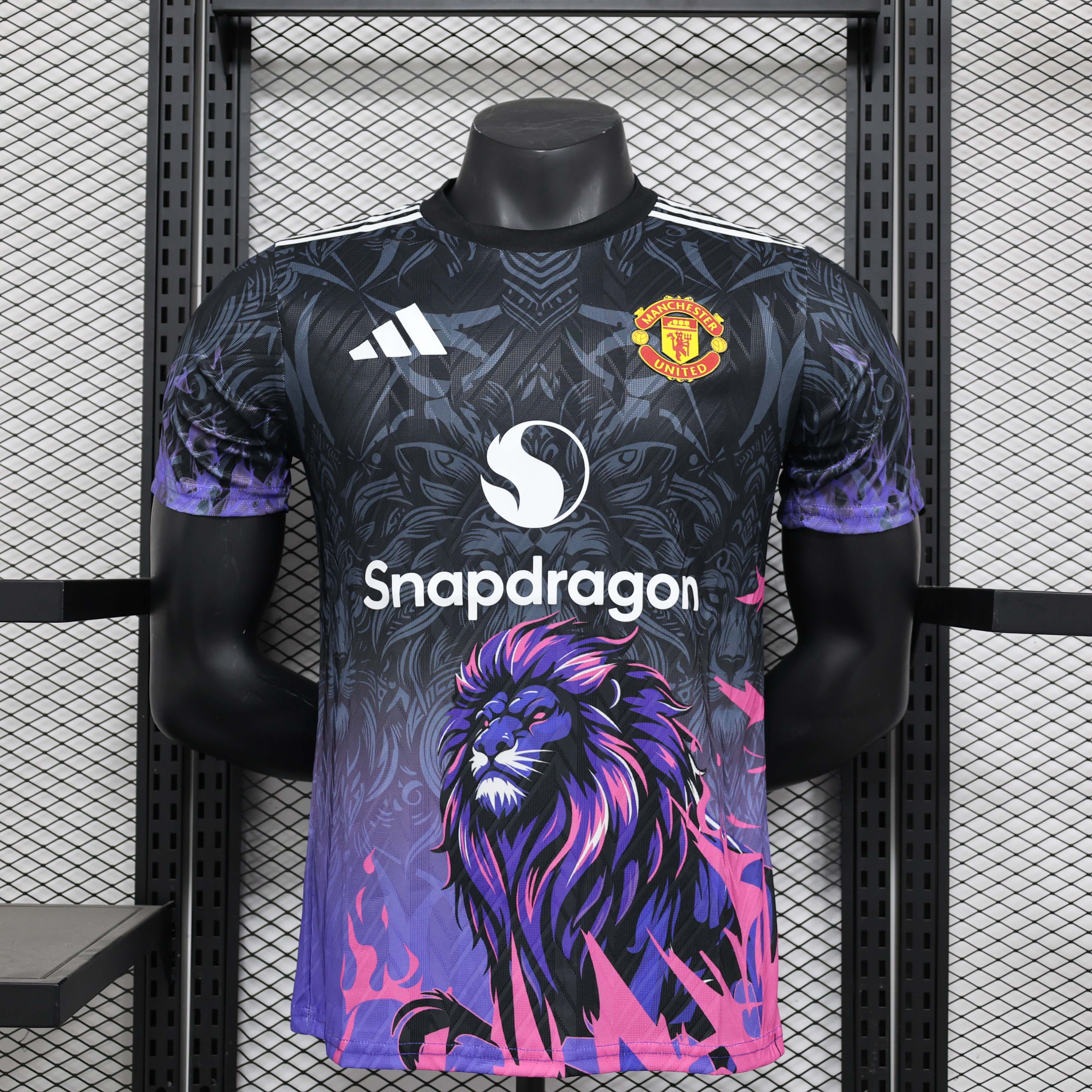 2024/2025 Player Version Manchester United Special Edition Black and purple Football Shirt 1:1 Thai Quality:football jersey mysite: unitedjerseyfootball 邓江浪:football