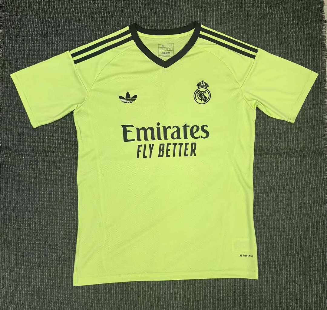 24/25 Real Madrid Goalkeeper Football Shirt-mysite Custom Football Kit- Nextkits