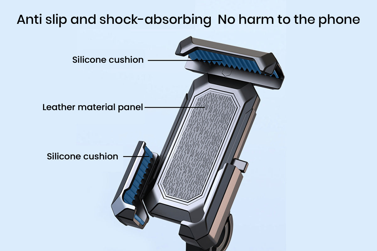 Bike Phone Mount Holder with Rain & Shade Shield、mySite、bearsvspackers