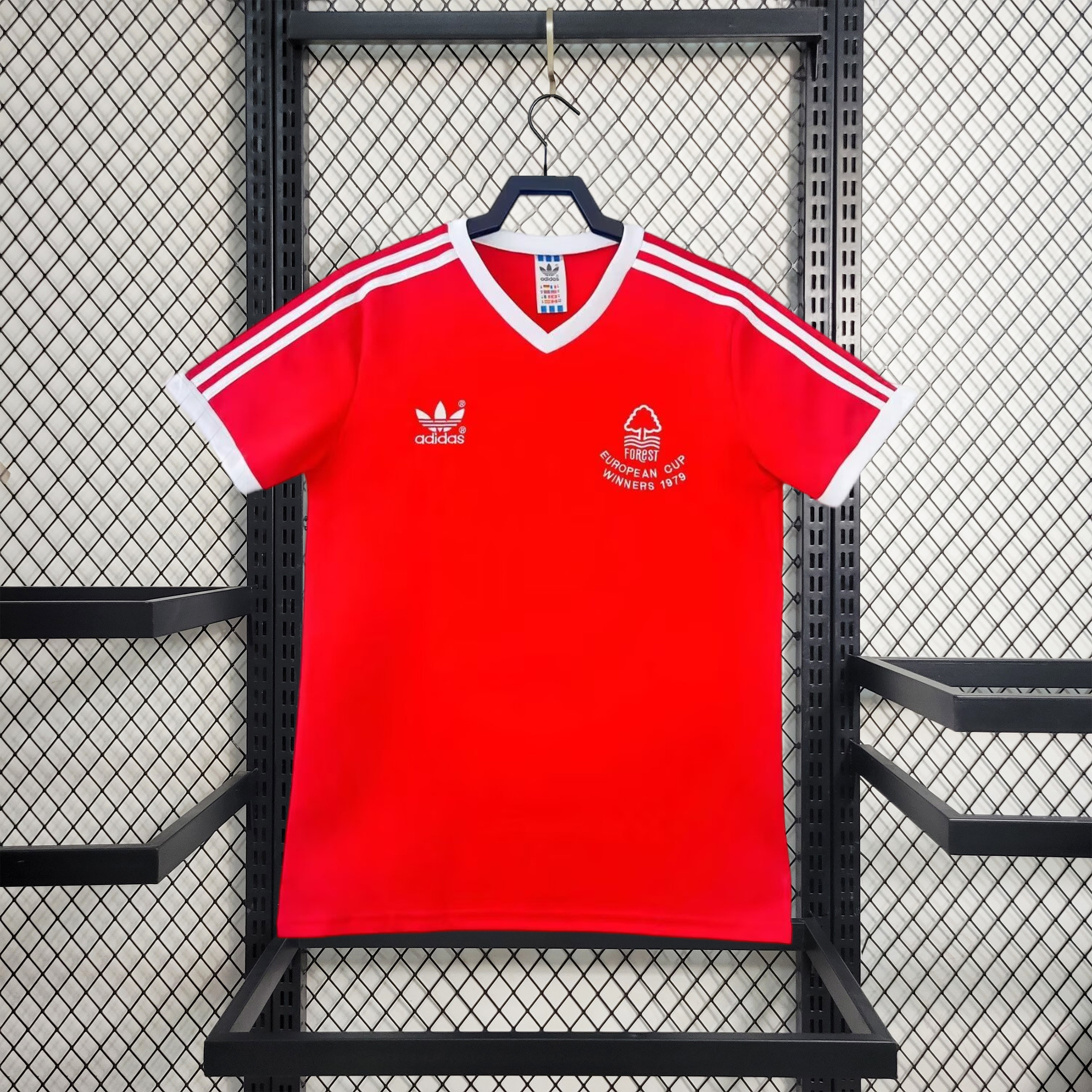 JerseysGala.com | Retro Nottingham Forest 1977-80 Home Jersey -Customize Name, Number and Patch | Worldwide Shipping