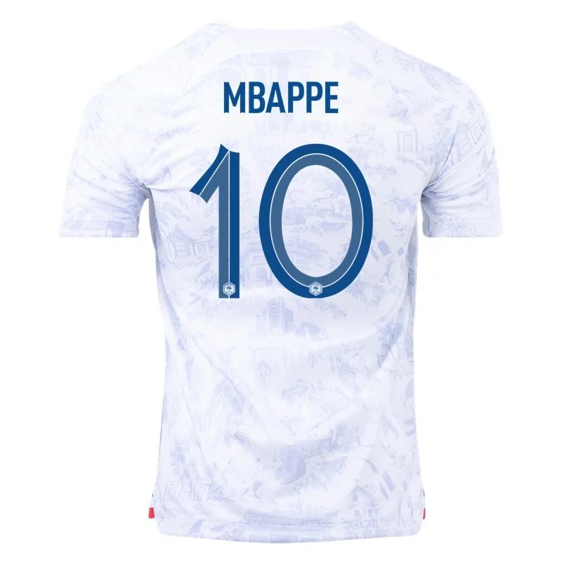 2022 Kylian Mbappe #10 France Away Jersey-mysite Custom Football Kit- Nextkits