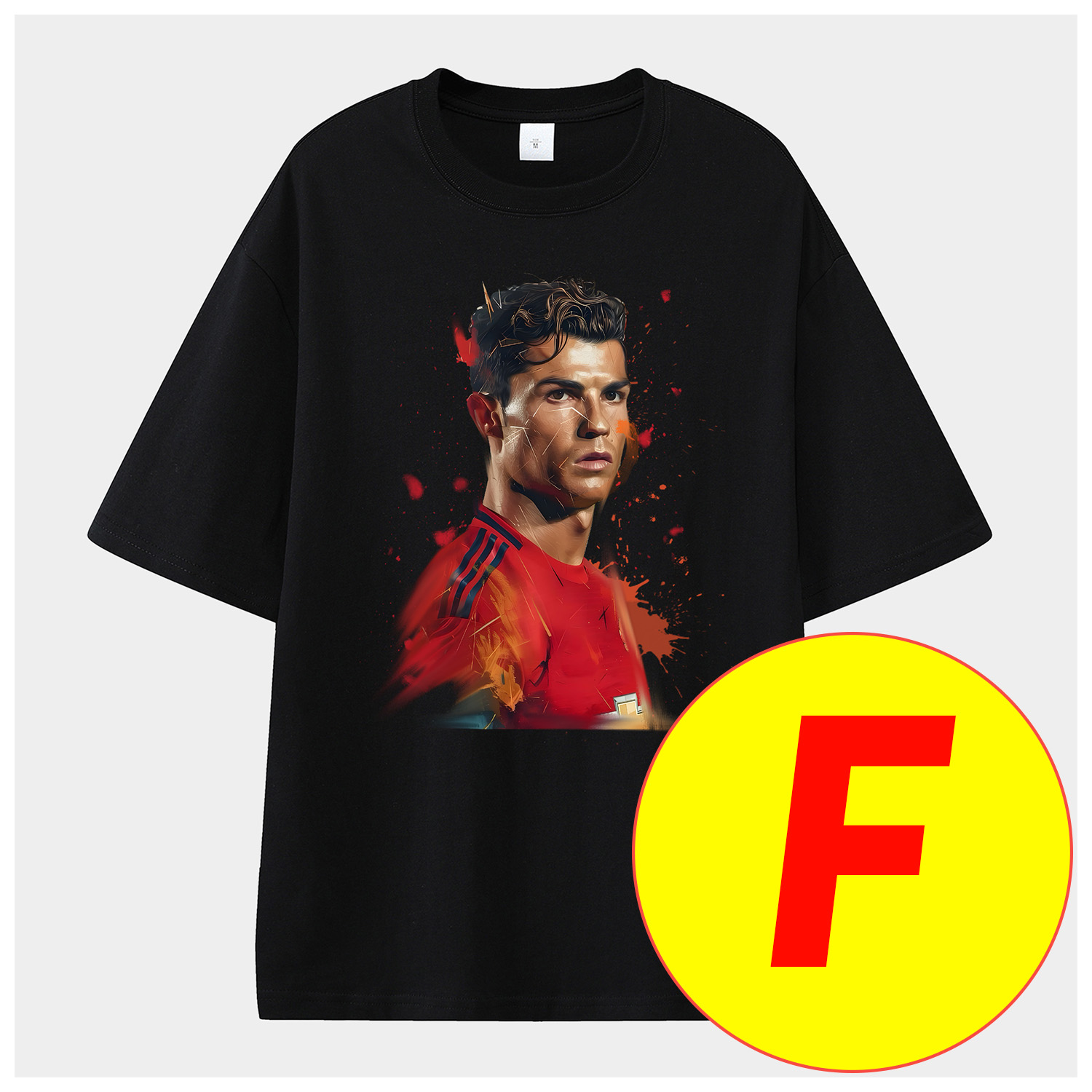 UltraTrikot-Cristiano Ronaldo Portugal Real Madrid Manchester United Unisex Pure Cotton T-shirt