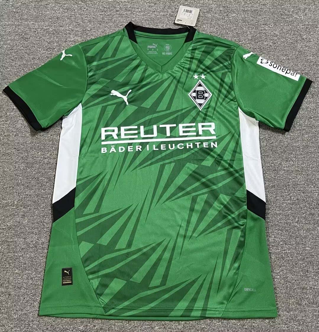 2024/2025 Borussia Mönchengladbach Away Football Jersey 1:1 Thai Quality:football jersey mysite: unitedjerseyfootball 邓江浪:football