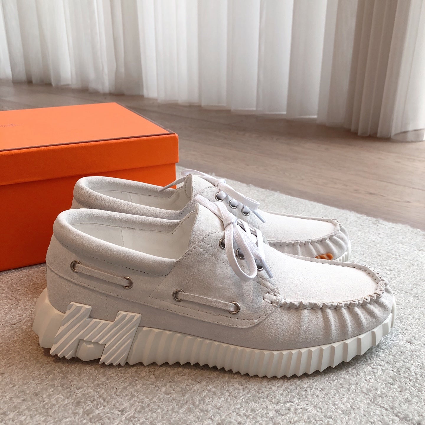 KETCH SNEAKER IN PALE GRAY SUEDE、mysite、Cacoeks