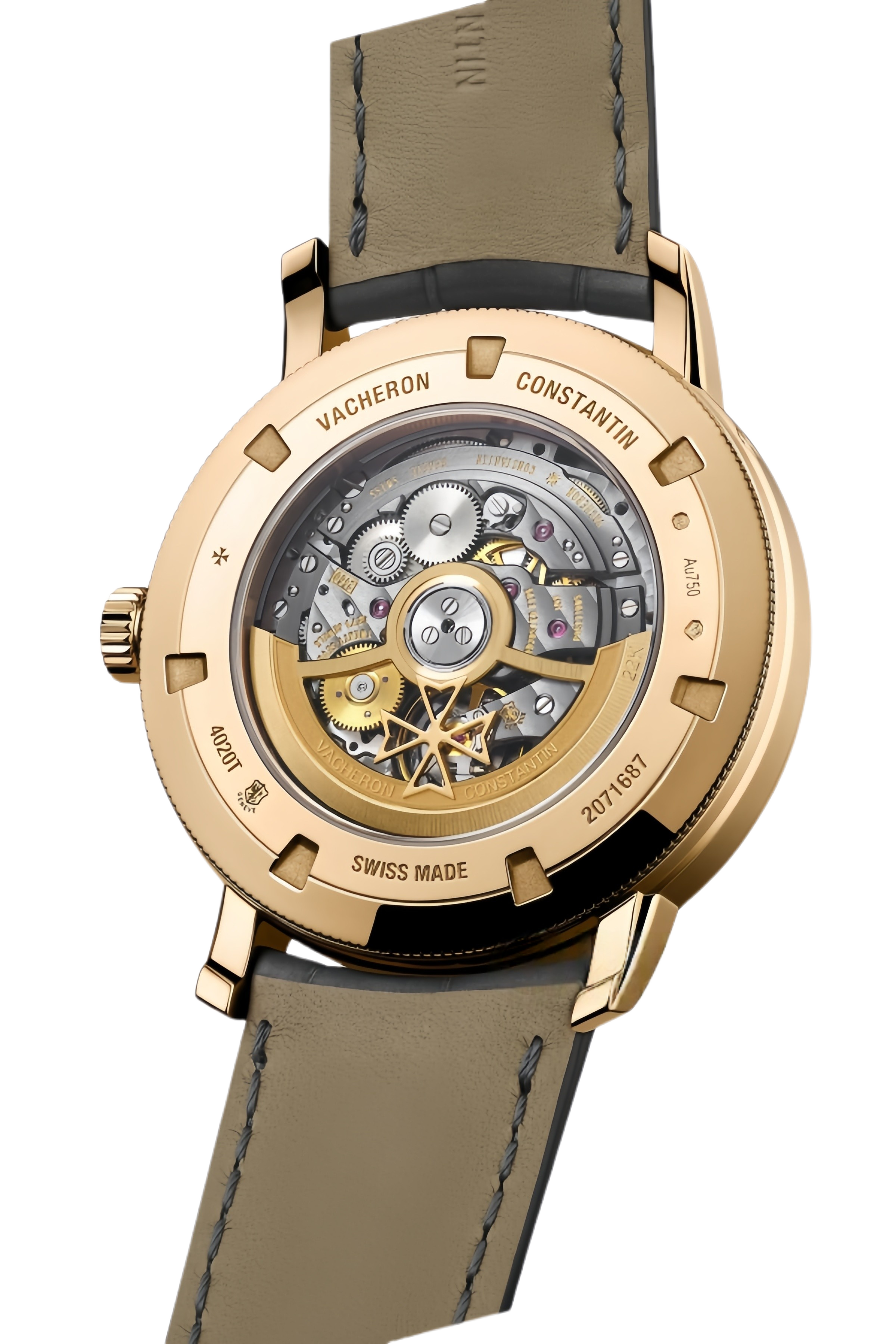 Vacheron Constantin Patrimony Ref. 4020T/000R-B654 Super Clone Watch – Salmon Dial Rose Gold Case Replica