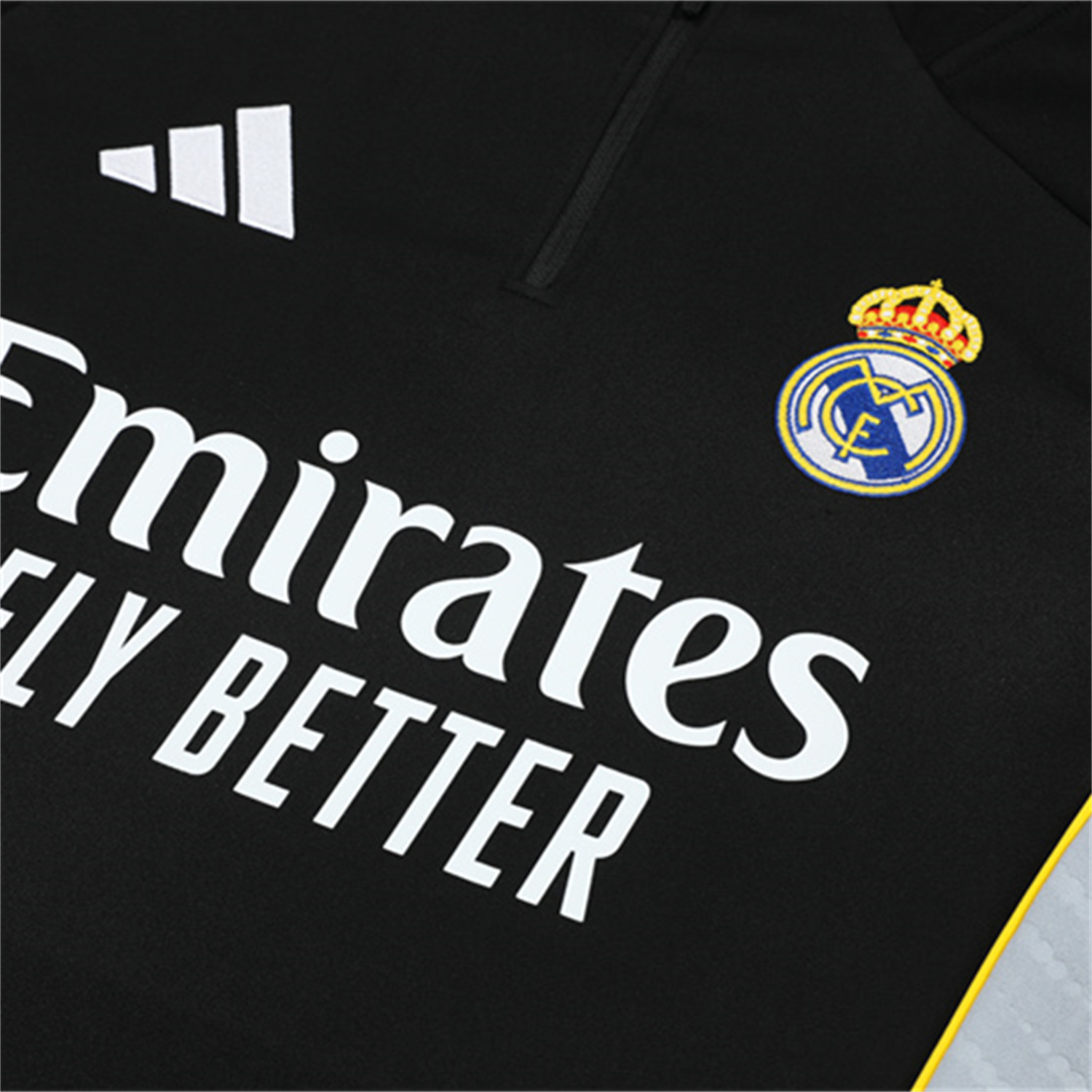 UltraTrikot-Real Madrid 25-26 Kid Long Sleeves Training Set - Black Top & Black Pants