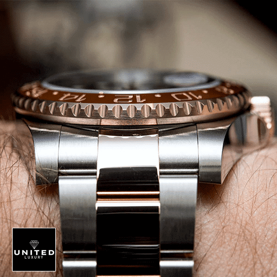 Rolex Root Beer Replica 4 Rolex GMT-Master II 126711CHNR-0002 Two Tone Bracelet Replica