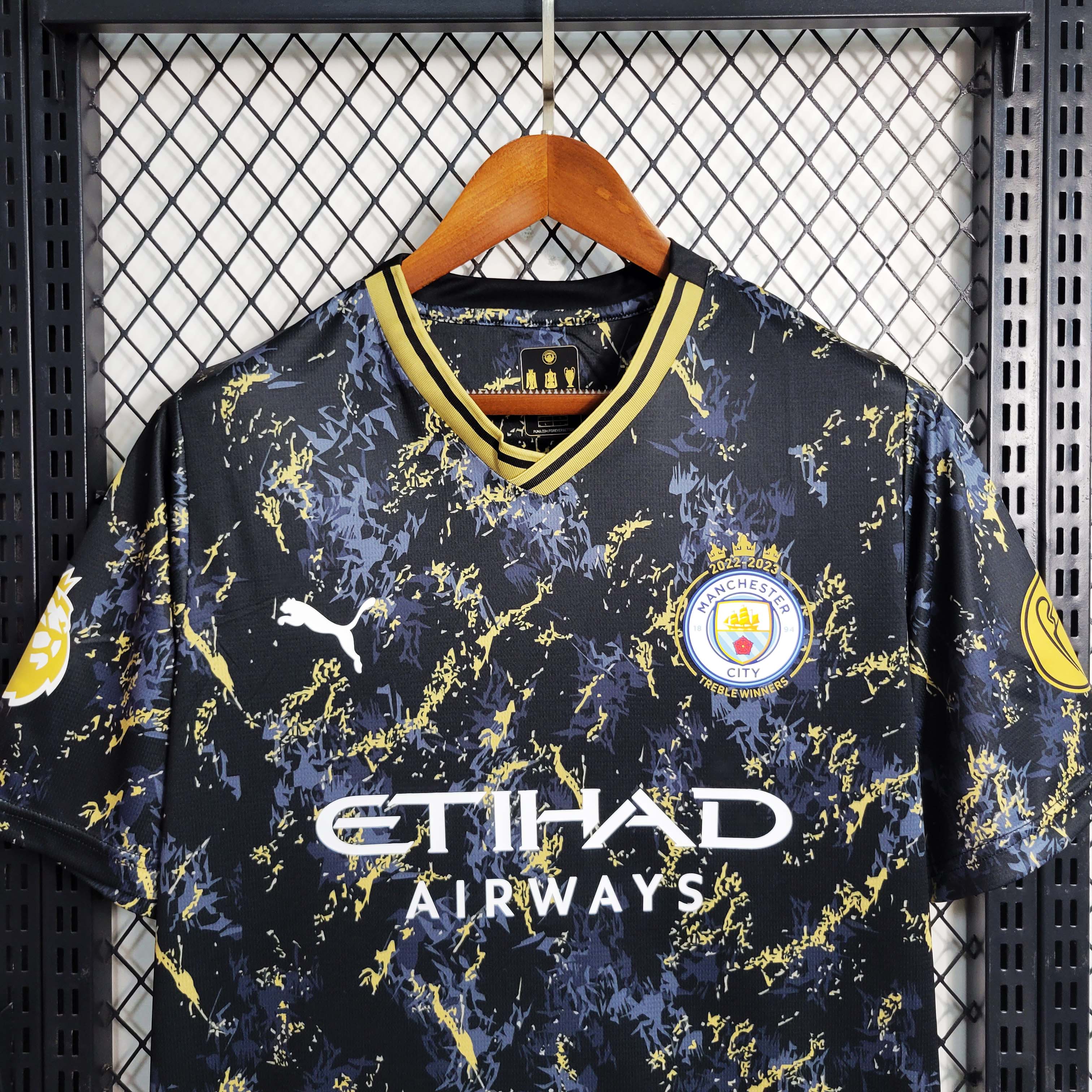 2023/2024 Manchester City Special Edition Black Football Shirt 1:1 Thai Quality:football jersey mysite: unitedjerseyfootball 邓江浪:football