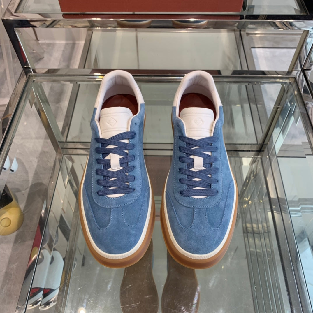 LP TENNIS WALK SNEAKERS AEGEAN SUEDE、mysite、Cacoeks