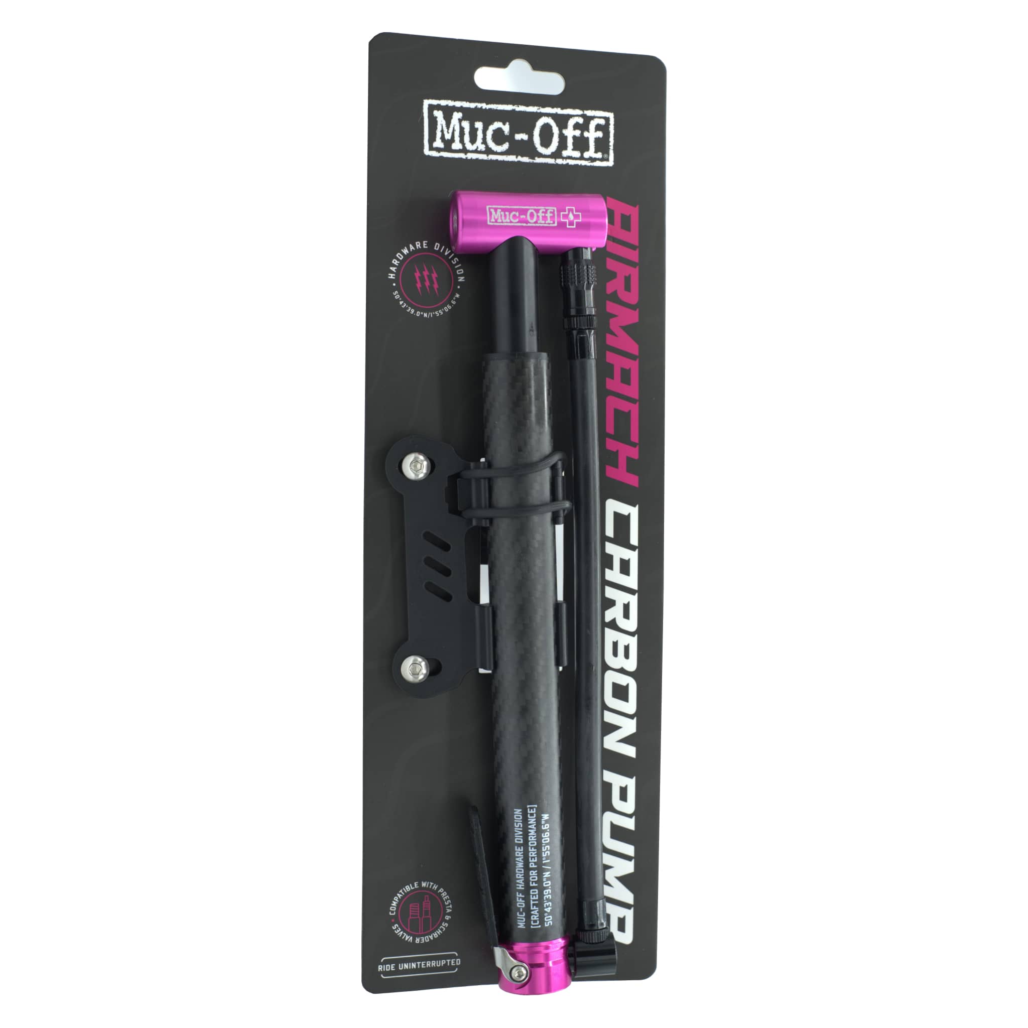 Muc-Off Airmach Carbon Pump、mySite、bearsvspackers