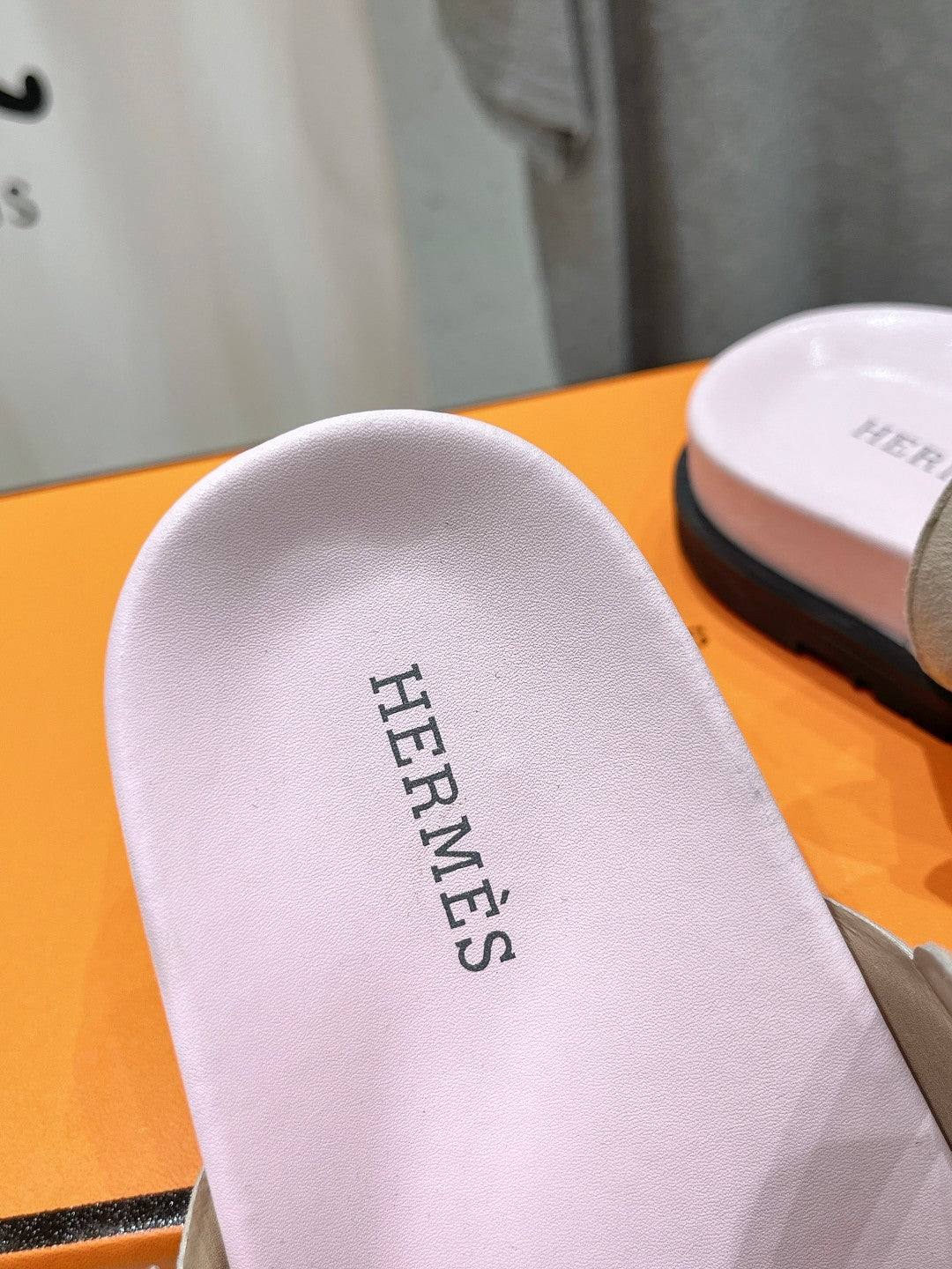 EXTRA SANDAL PASTEL PINK CALFSKIN、mysite、Cacoeks